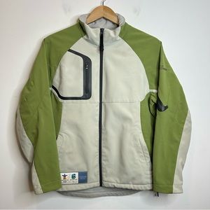 Outer Boundary Vancouver 2010 Winter Olympics Jacket Beige Green